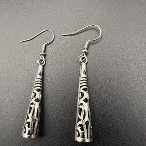 Elegant Silver Dangle Earrings